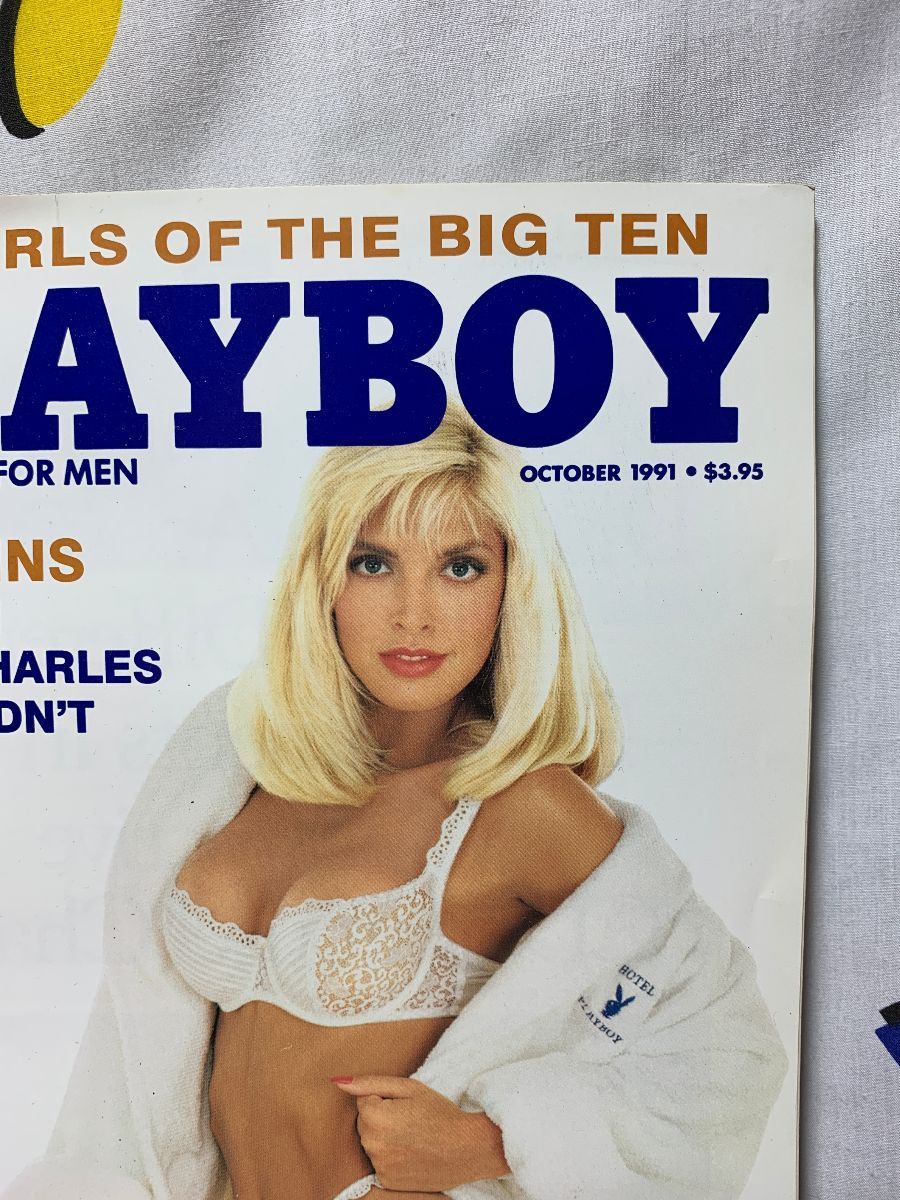 Playboy Magazine October The Girls Of The Big Ten Tai Collins