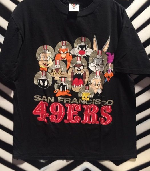 product details: looney toones sf 49ers shirt photo