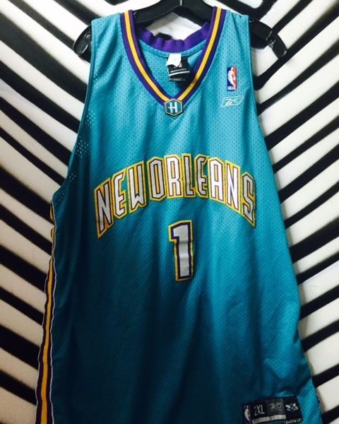 product details: Davis New Orleans Hornets Jersey photo