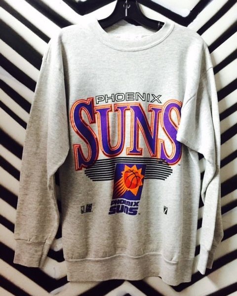 product details: Grey Sweatshirt Phoenix Suns Sweatshirt photo