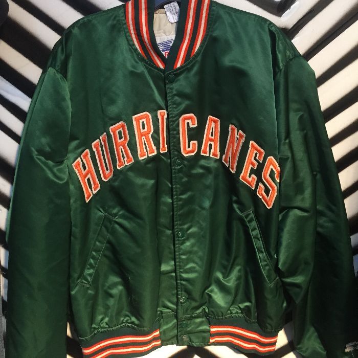 miami hurricanes baseball jacket