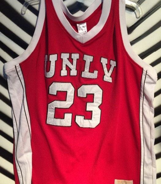 product details: UNLV - Reggie Theus #23 basketball jersey photo