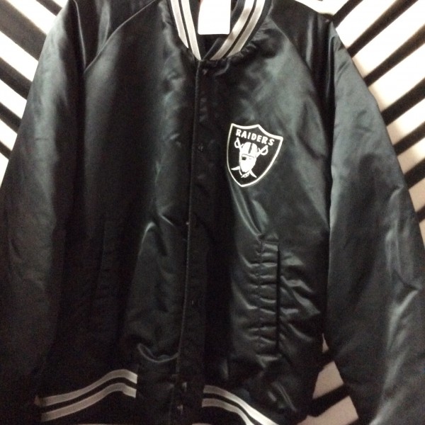 product details: Chalk Line Raiders Jacket with letters on back photo