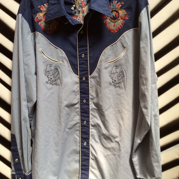 product details: Western Aztec Shirt with Embroidery photo