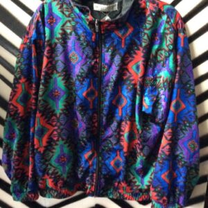 Photo detail:WINDBREAKER BRIGHT AZTEC PRINT