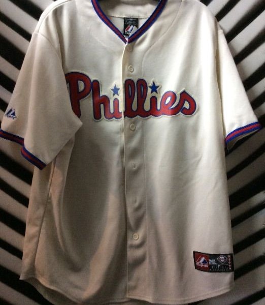 product details: PHILLIES - ROLLINS #11 BASEBALL JERSEY photo