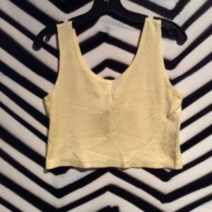 Photo detail:SLEEVELESS CROPPED KNIT TANK TOP