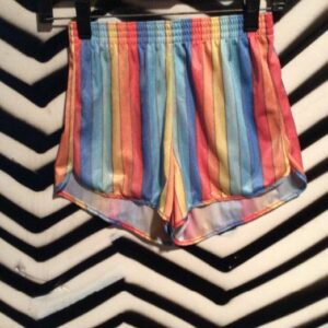 Photo detail:STRIPED RETRO RUNNING SHORTS