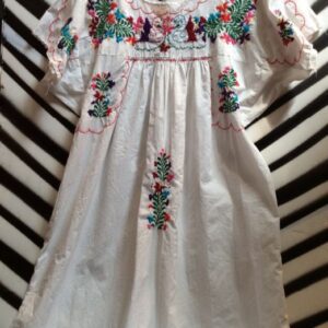 Photo detail:EMBROIDERED MEXICAN DRESS