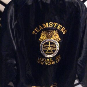 Photo detail:SATIN BASEBALL JACKET TEAMSTER