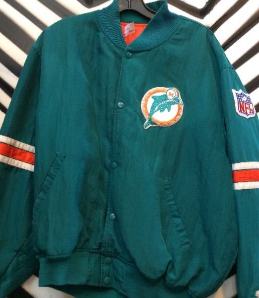 product details: Dolphins starter jacket photo