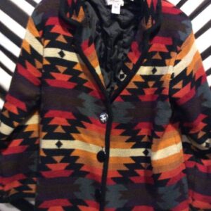 Photo detail:Woven Navajo pattern jacket