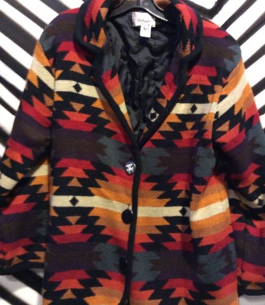 product details: Woven Navajo pattern jacket photo