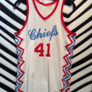 Photo detail:CHIEFS #41 BASKETBALL JERSEY - W/AZTEC PANEL