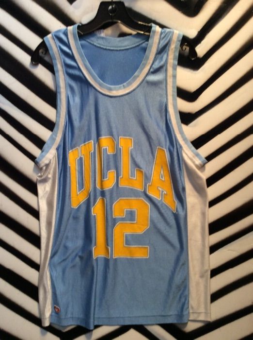 product details: NIKE UCLA #12 BASKETBALL JERSEY - BLUE photo