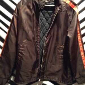 Photo detail:NYLON ZIPUP JACKET RACING STRIPES QUILTED LINING