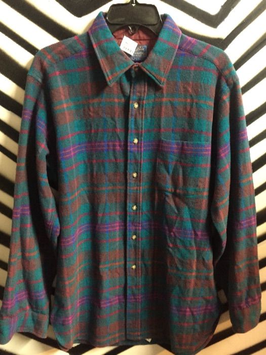 product details: Pendleton WOOL FLANNEL SHIRT photo