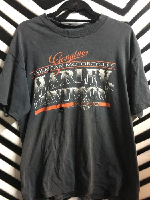 product details: PERFECTLY TATTERED HARLEY DAVIDSON TSHIRT photo