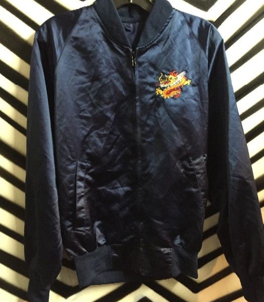 Zip-up Jacket Embroidered W/korea | Boardwalk Vintage