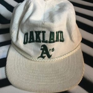 OAKLAND A'S CORDOROY HAT 1