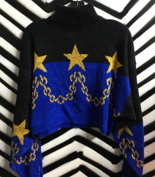 product details: Stars & Chains Design Sweater photo