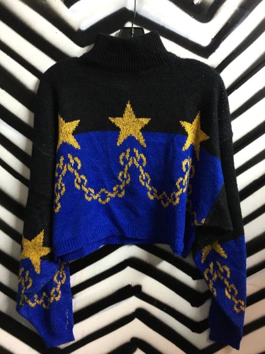 product details: Stars & Chains Design Sweater photo