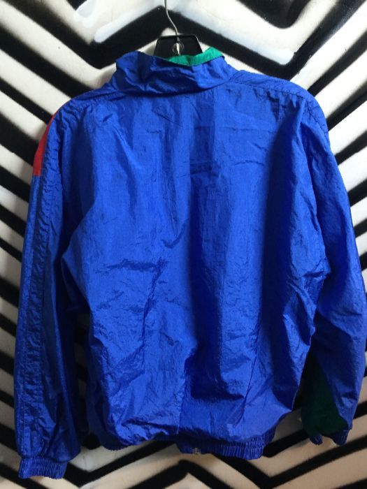 COLORBLOCK WINDBREAKER SMALL FIT MEMBERS ONLY 3