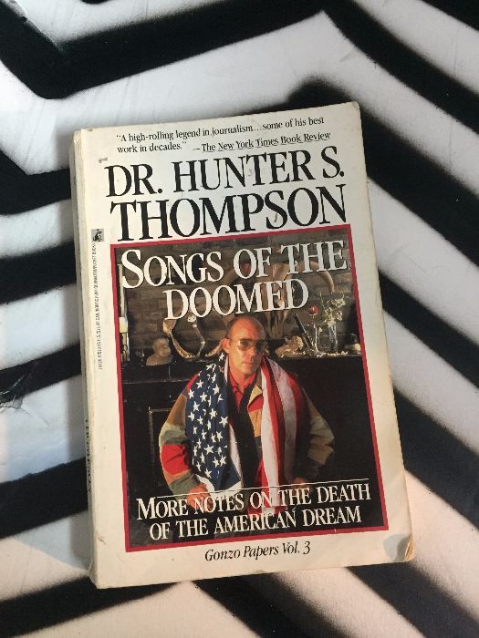 product details: BOOK - "Songs of the Doomed": Dr. Hunter S. Thompson photo