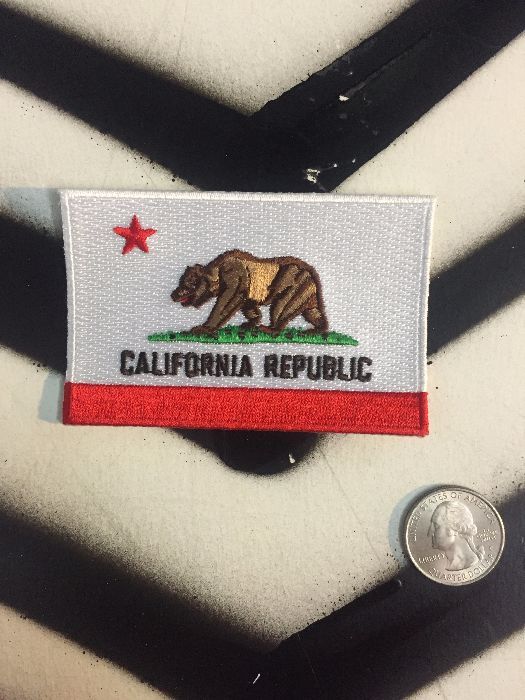 product details: PATCH- "CALIFORNIA REPUBLIC" STATE FLAG photo