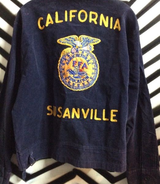 product details: Vintage 1950's Jacket - FFA Future Farmers of America - SUSANVILLE CALIFORNIA photo