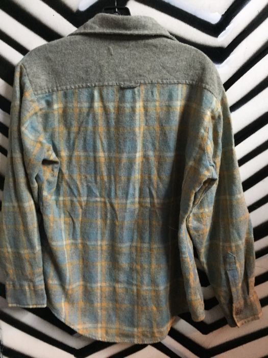 LS BD WOOL FLANNEL TWO-TONE 3