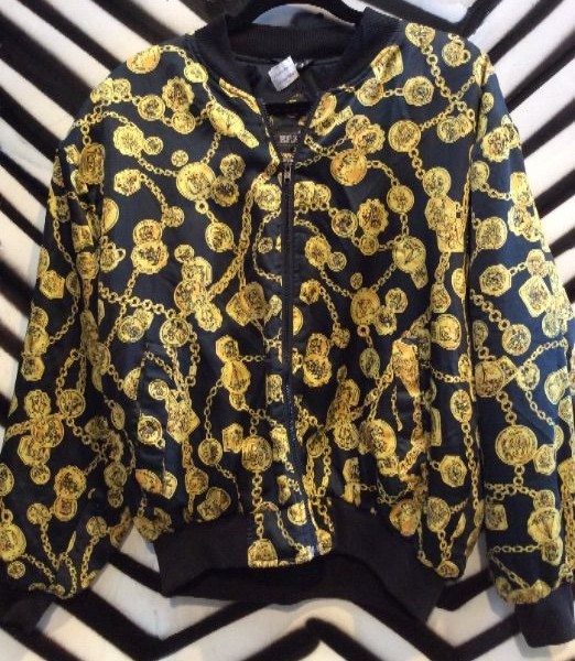 product details: COINS & CHAINS PRINT JACKET photo