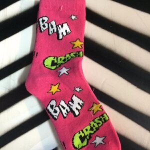 Photo detail:SOCKS - CRASH! BAM! POW! Design