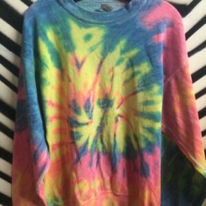 Photo detail:PASTEL TIE-DYE PULLOVER SWEATSHIRT