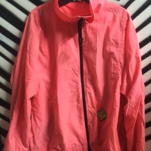 Photo detail:NEON HOT-PINK WINDBREAKER ZIP-UP