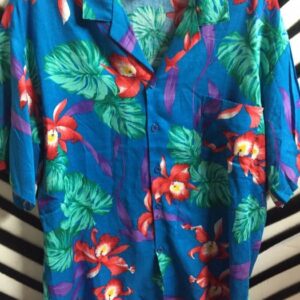 Photo detail:HAWAIIAN SHIRT W/FLORAL PRINT