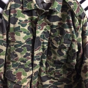 Photo detail:CAMO PRINT MILITARY JACKET - W/SATIN LINING