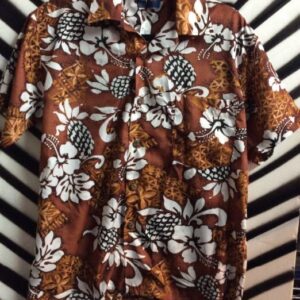 Photo detail:HAWAIIAN SHIRT W/PINEAPPLE DESIGN