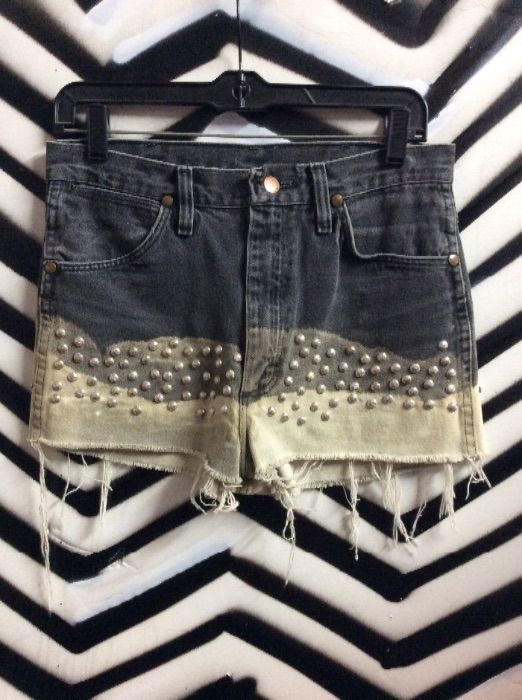 Shorts Dip-Dyed Studded 1