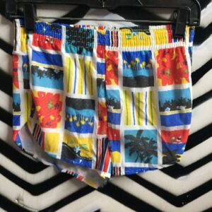 Photo detail:RETRO NYLON RUNNING SHORTS