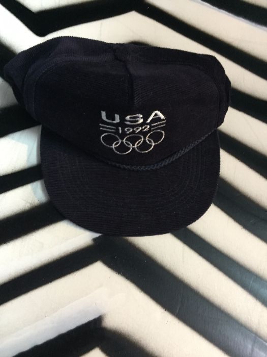 CORDUROY HAT USA OLYMPICS 1992 1