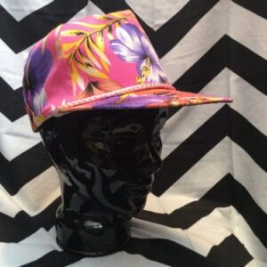 Photo detail:TROPICAL PRINT BASEBALL HAT W/SNAPBACK