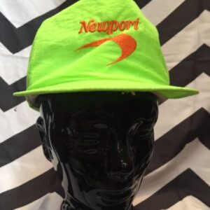 Photo detail:NEWPORT BASEBALL HAT - NEON