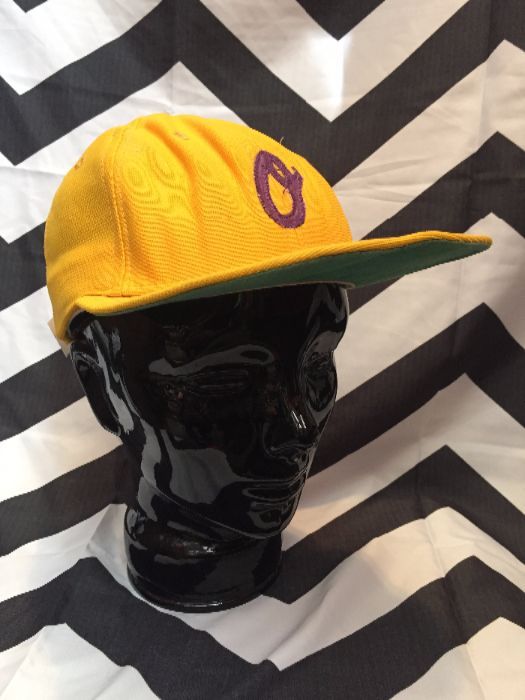 Yellow & Purple O Cap 1