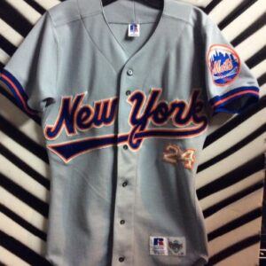 Photo detail:NEW YORK METS #24 BASEBALL JERSEY - GREY