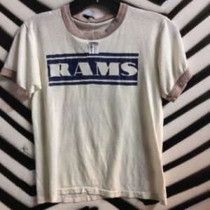 Photo detail:1970'S ST LEWIS RAMS RINGER T-SHIRT