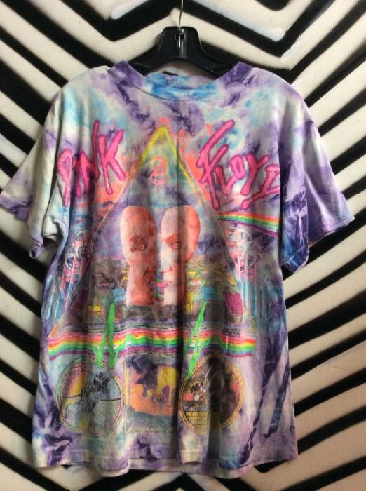product details: 1994 PINK FLOYD TIE DYED T-SHIRT - DIVISION BELL TOUR photo
