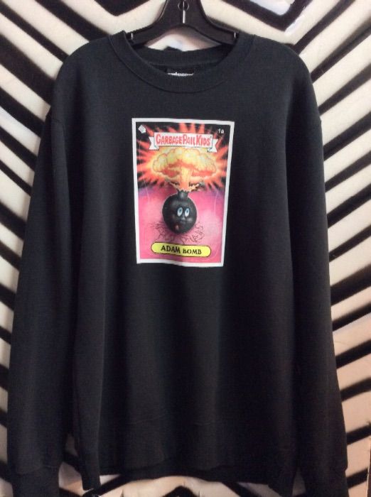 product details: ADAM BOMB PULLOVER SWEATSHIRT - The Hundreds - Garbage Pail Kids COLLAB photo