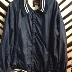 Photo detail:INDIANA BASEBALL JACKET W/STRIPED COLLAR & CUFFS