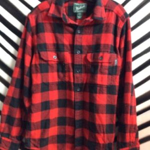 Photo detail:FLANNEL SHIRT W/BUFFALO PLAID DESIGN